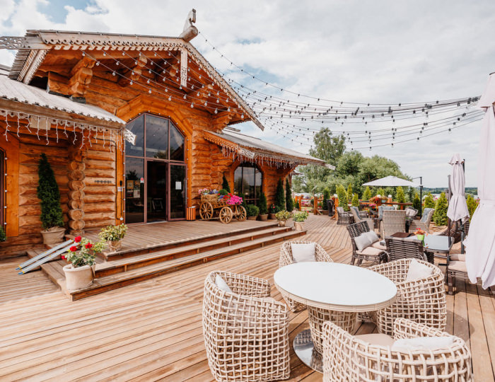 Ресторан «Остров Русский» - Парк-отель «Русский» (бывш. «Дракино»)