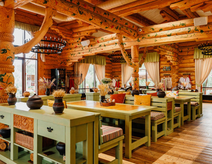 Ресторан «Остров Русский» - Парк-отель «Русский» (бывш. «Дракино»)