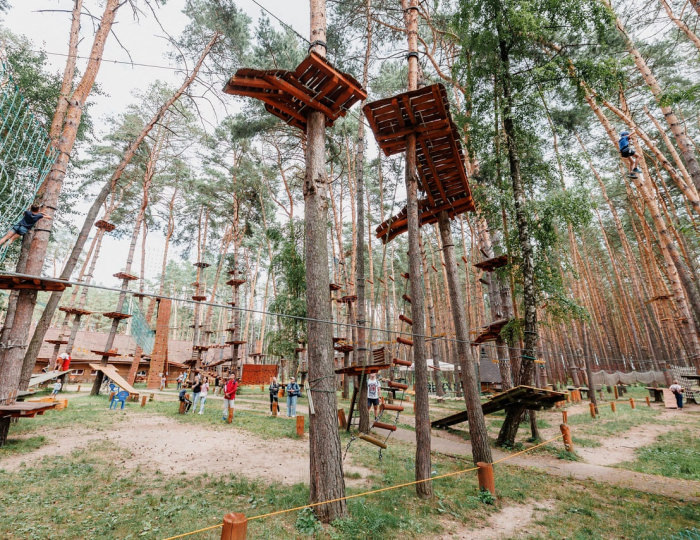 Тарзан-парк - Парк-отель «Русский» (бывш. «Дракино»)